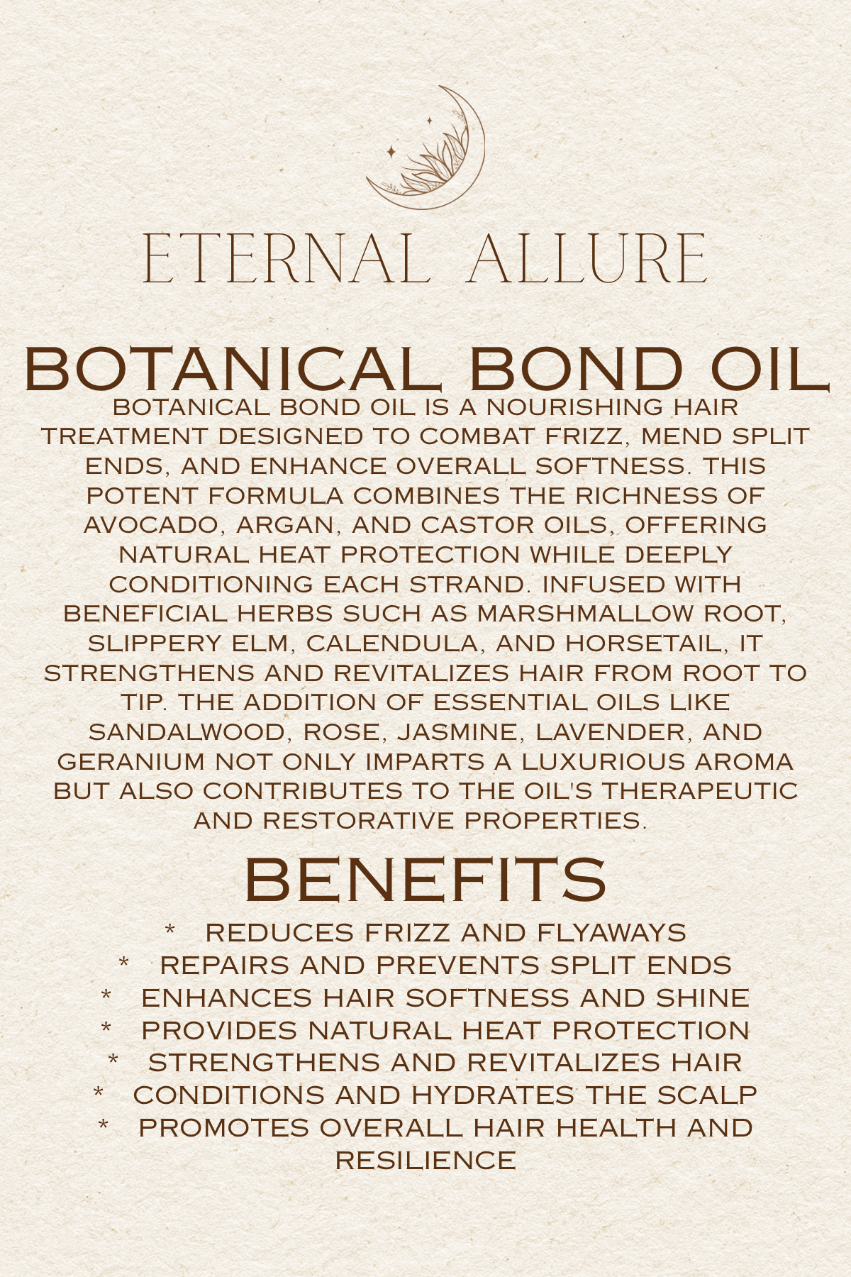 Botanical Bond Oil